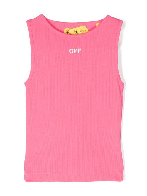 Off Stamp tank top - Pink