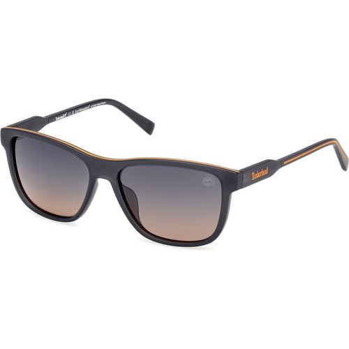 Timberland Hombre Timberland TB00052-H 20H Gafas de sol Inyectado Gris Marrón Cuadrada Polarizado