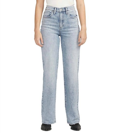 High Rise Highly Desirable Trouser In Indigo