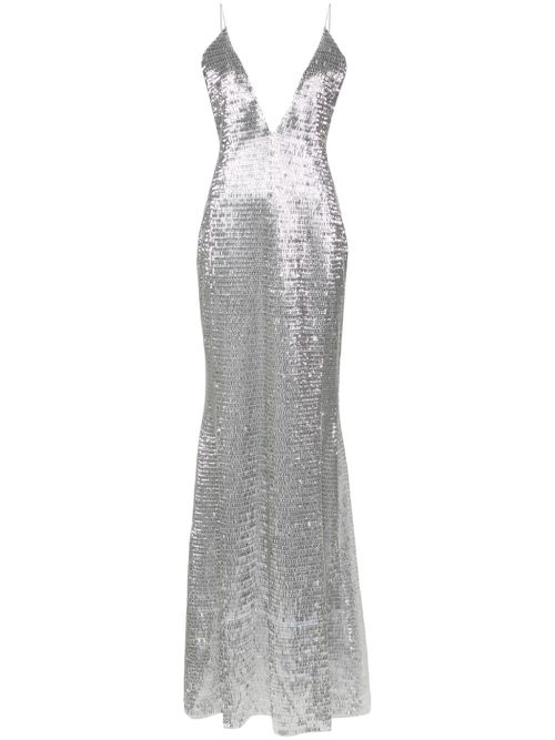 Claudie maxi dress - Silver