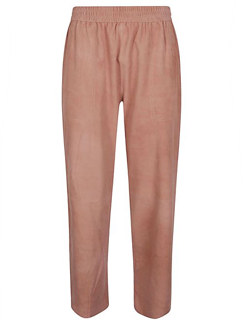 VIA MASINI 80- Suede Leather Trousers
