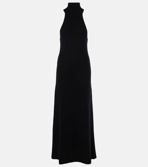 Amannda ribbed-knit cashmere maxi dress