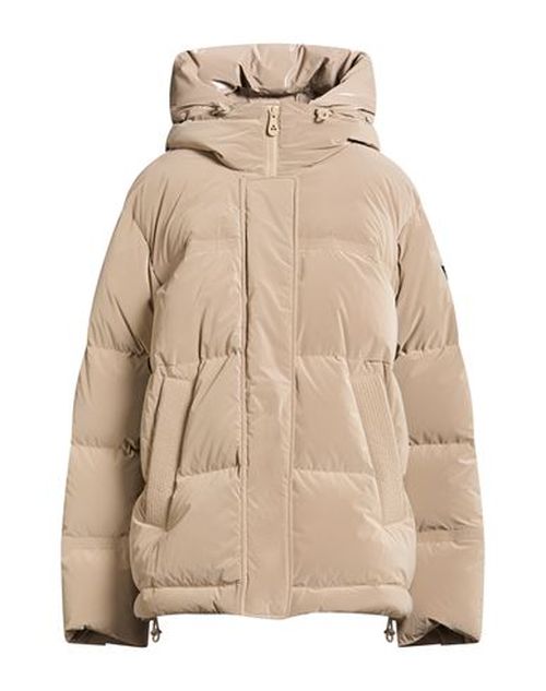 Woman Puffer Beige Size 10 Polyamide