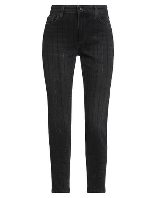 Woman Jeans Black Size 27W