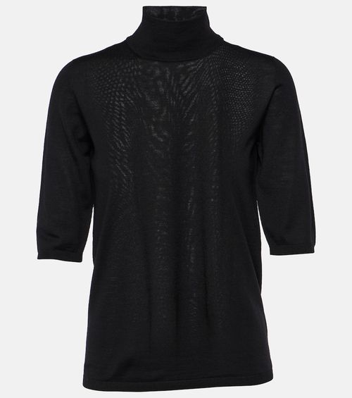 Ciriaco virgin wool turtleneck top