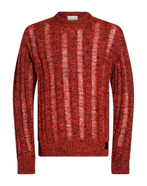Man Sweater Red Size L Acrylic, Mohair wool, Polyamide