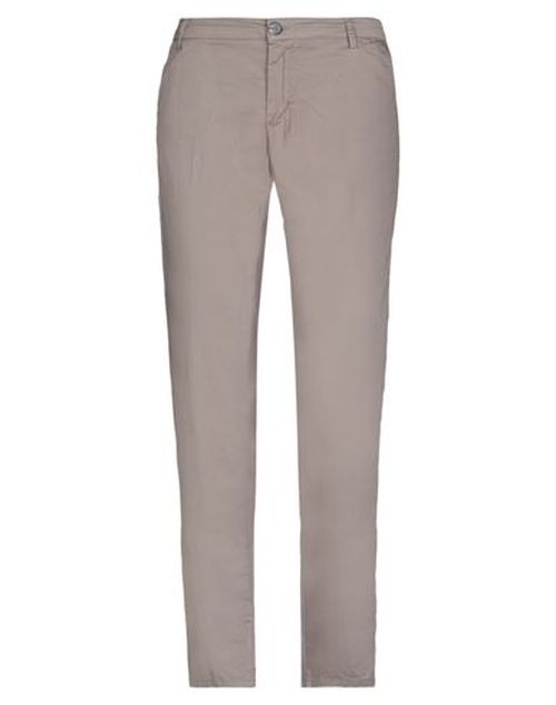 Woman Pants Taupe Size 6 Cotton, Elastane