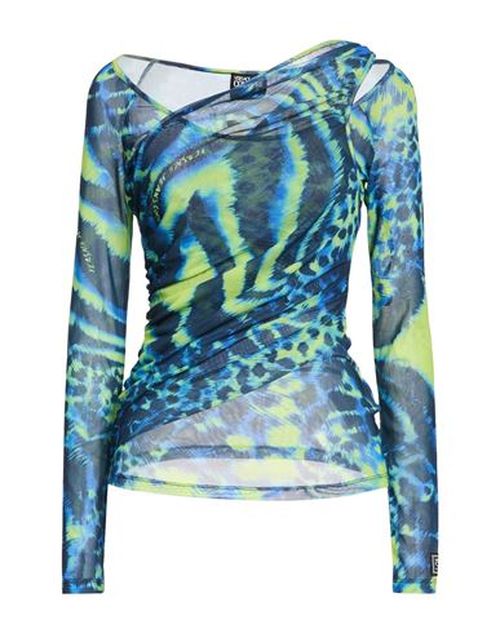 Woman Top Midnight blue Size M Polyester, Elastane
