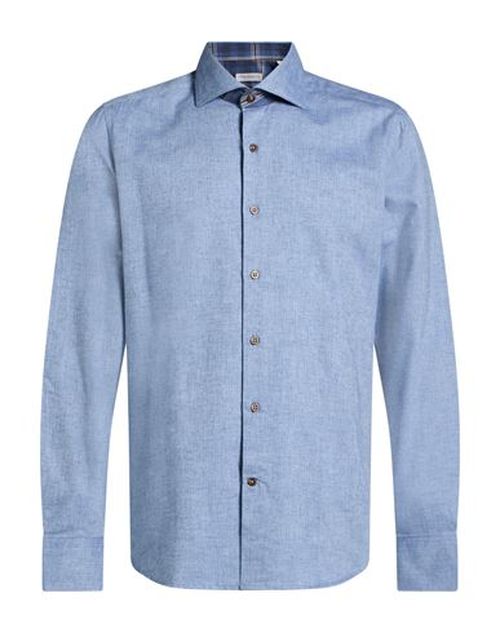 Washed Man Shirt Blue Size 15 ¾ Cotton