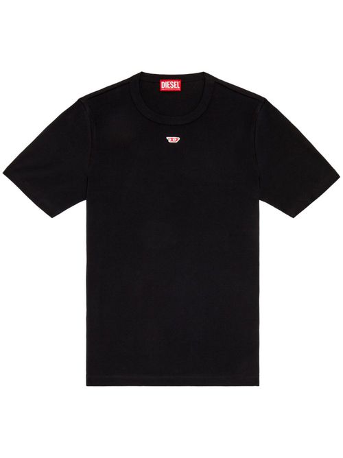 D-Ribber-N crew-neck T-shirt - Black