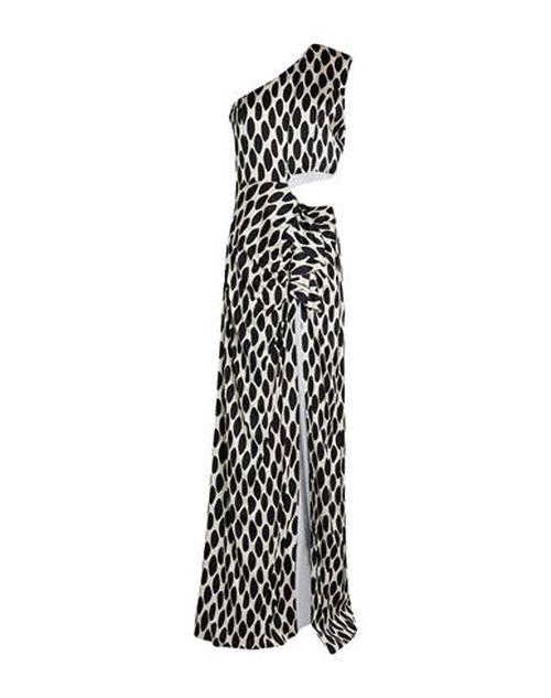 Woman Maxi dress Black Size 2 Viscose