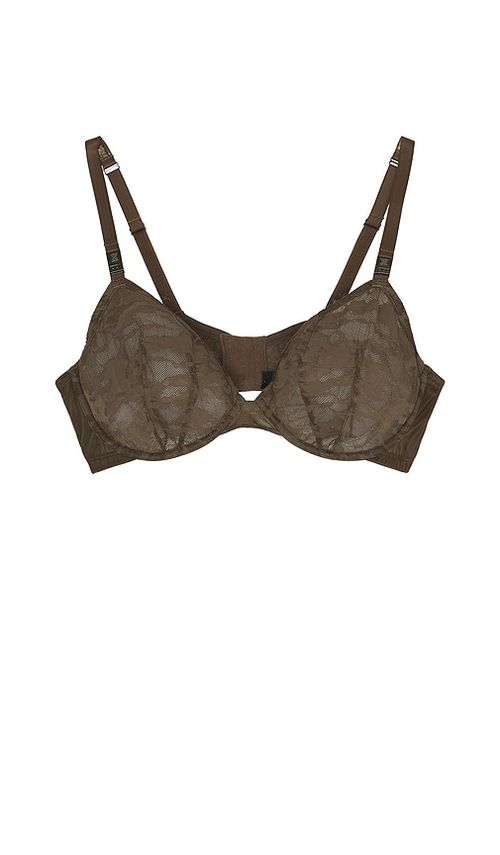 Diesel X Savage C Camo Lace Plunge Bra in Green. -  44DD also in 38DD, 40C, 40D, 40DD, 42D
