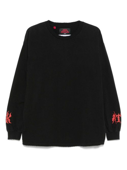 Cotton T-shirt - Black