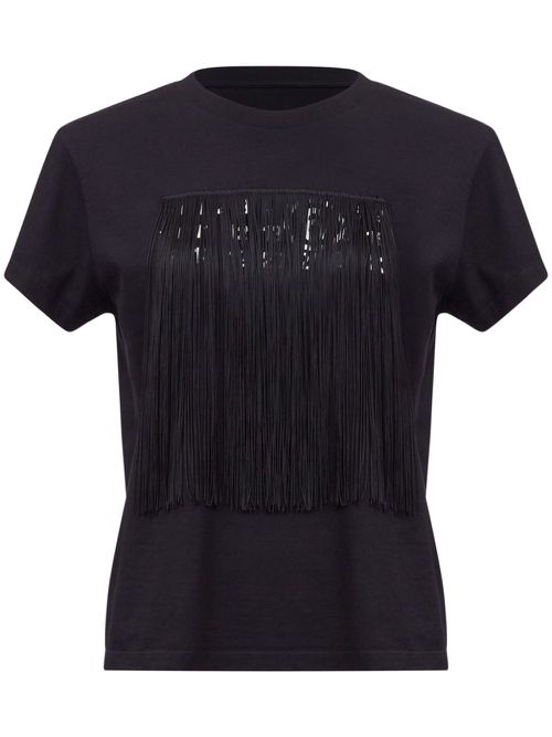 Round neck T-shirt - Black