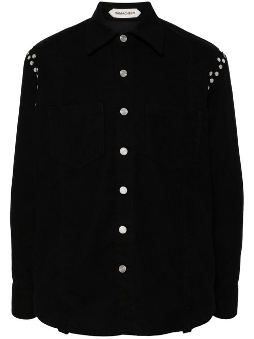 Moleskin shirt - Black