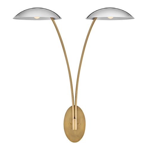 Heritage Brass LED Wall Sconce from the Glenn Collection