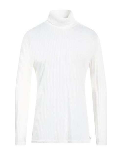 Takeshy Kurosawa Man Turtleneck White Size XXL Polyester, Viscose