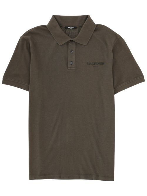 Green Shirt Collar Polo