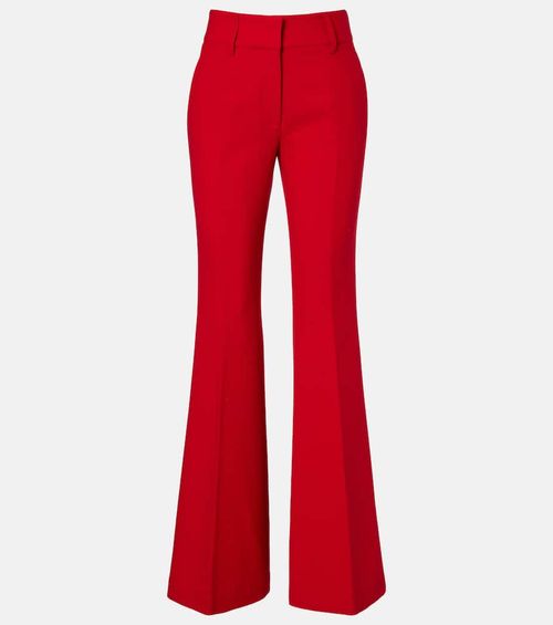 Rhein wool flared pants