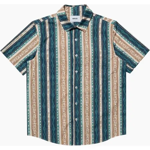 Men's Parlez Nevada Lagoon Shirt - : 42/Regular