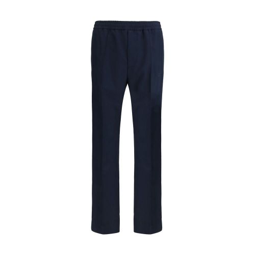 Technical Panama Trousers — Navy