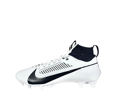 Nike Vapor Edge Pro 360 2 Men's Football Cleats (DA5456-001,Black/White-Black)