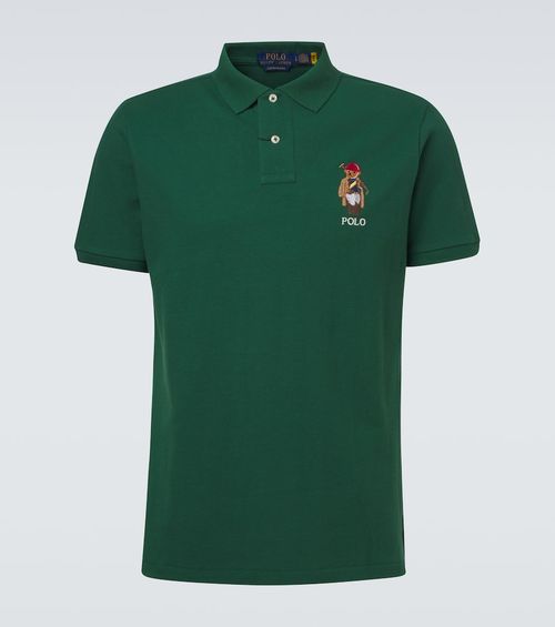 Polo Bear cotton piqué polo shirt