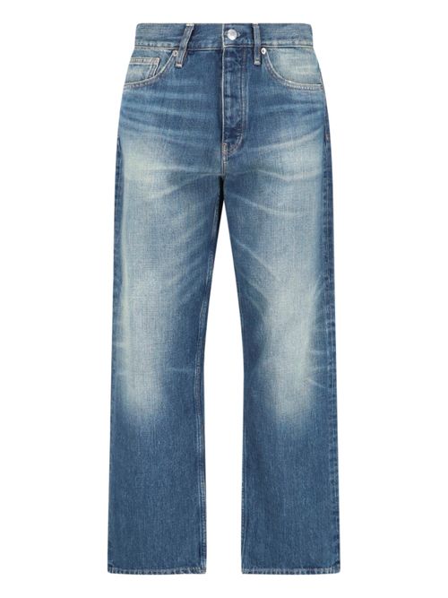 Motif Denim Jeans for Men