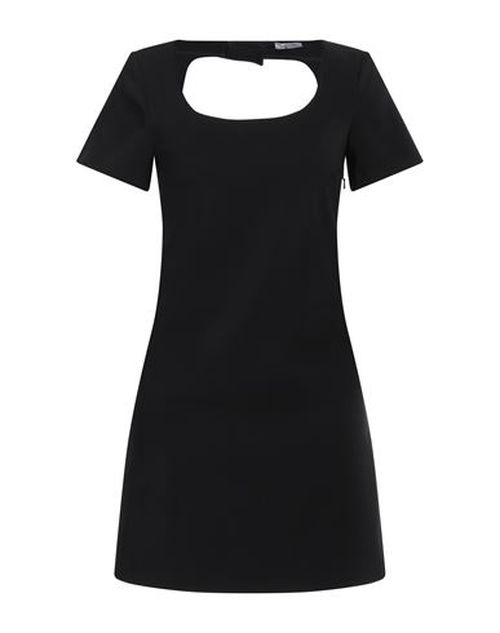 Patrizia Pepe Woman Mini dress Black Size 2 Polyester, Elastane