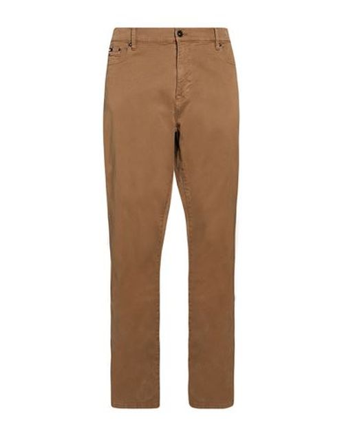 Man Pants Light brown Size 28 Cotton, Elastane