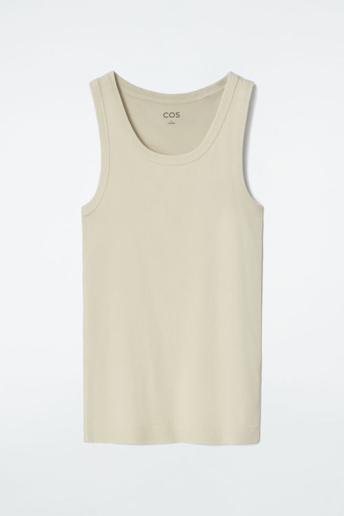 RIBBED TANK TOP