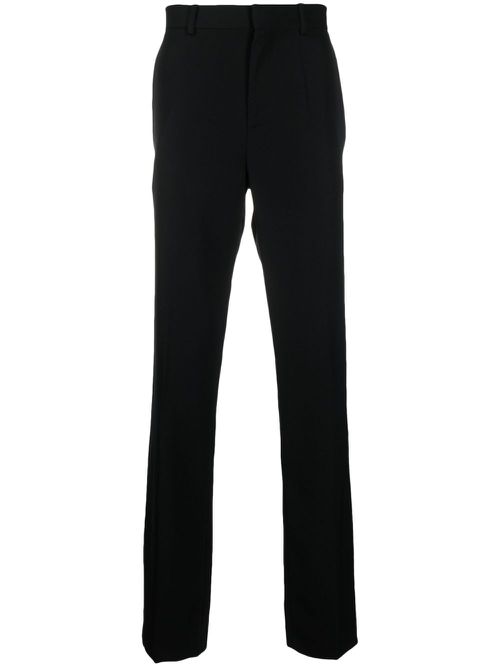 Tapered-leg trousers - Black