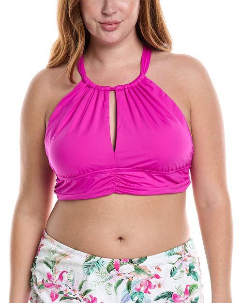 Ig High Neck Midline Top