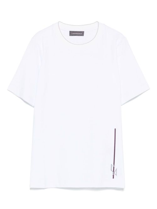 Lorena Antoniazzi print-detail T-shirt - White