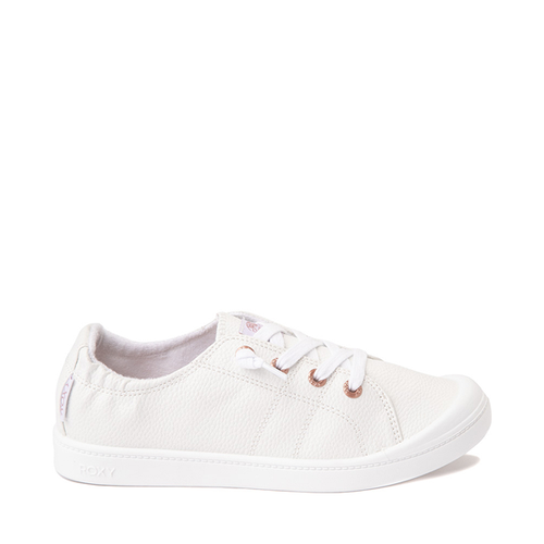 Womens Roxy Bayshore Plus Slip-On Casual Shoe - White
