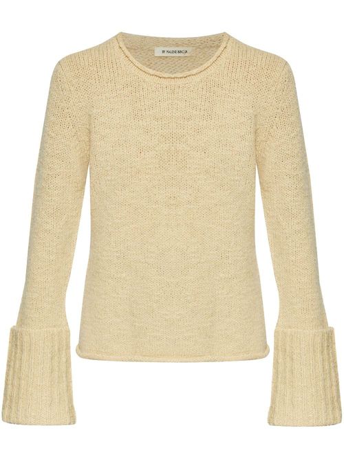 Crew-neck jumper - Neutrals