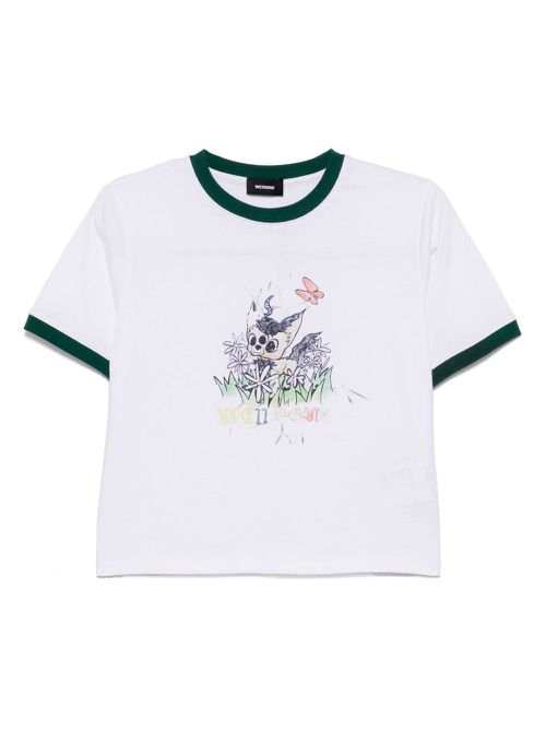 We11done Jeff Ringer T-shirt - White