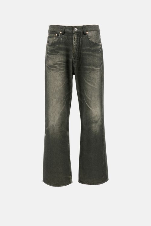 Black Cotton Jeans