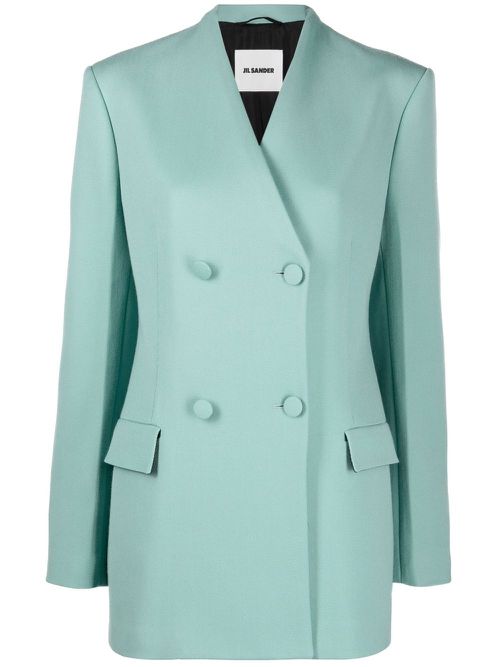 Double-breasted blazer - Blue
