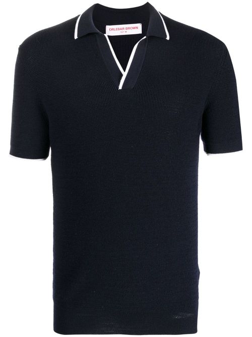Horton striped polo shirt - Blue