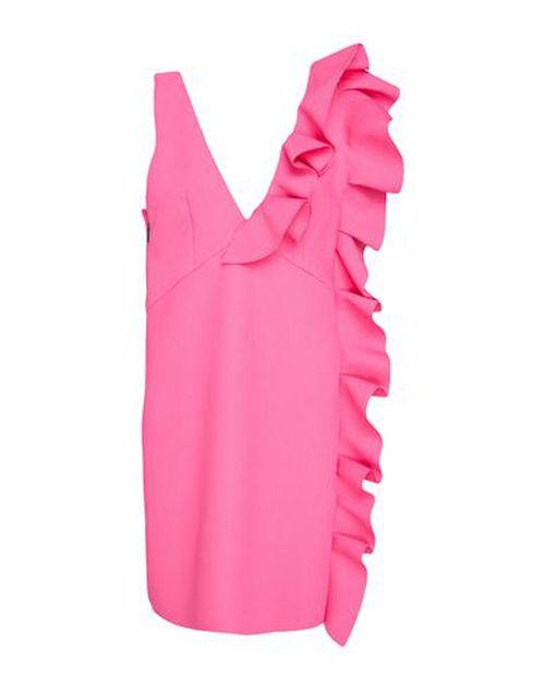Woman Mini dress Fuchsia Size 0 Polyester, Viscose, Elastane