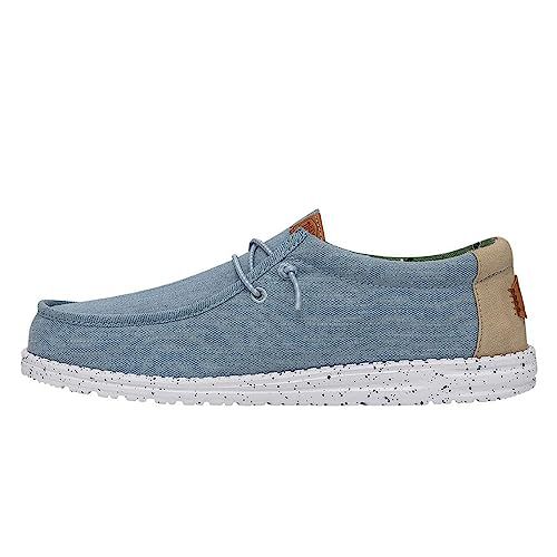 Hey Dude Men's Wally Washed Canvas Red