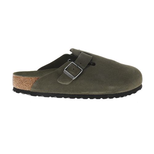 Boston Soft Footbed Suede Leather Clogs