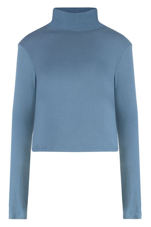 Fluid Fit Turtleneck Sweater