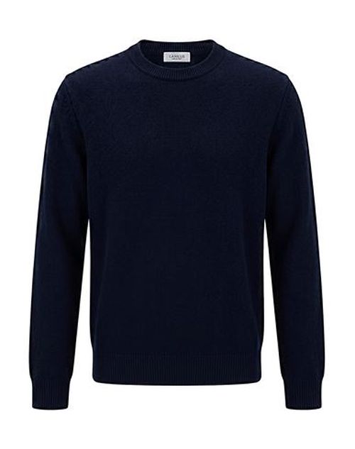 Man Sweater Midnight blue Size 42 Merino Wool, Cashmere