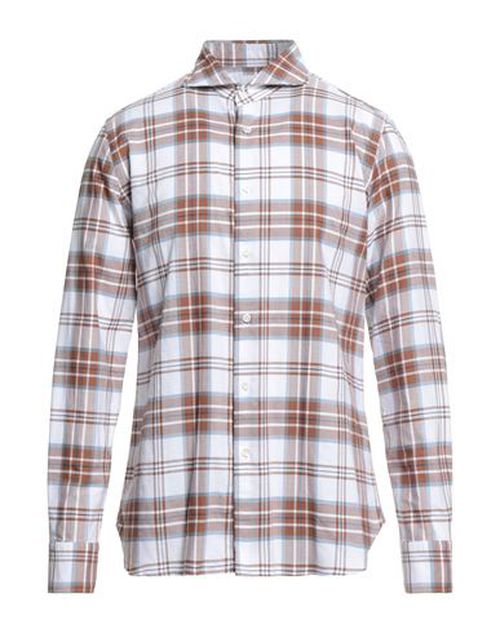 Man Shirt Tan Size 15 ¾ Cotton
