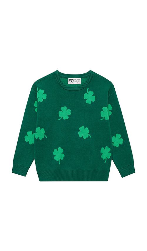 BEACH RIOT Little Callie Sweater in Green. - 2 also /4