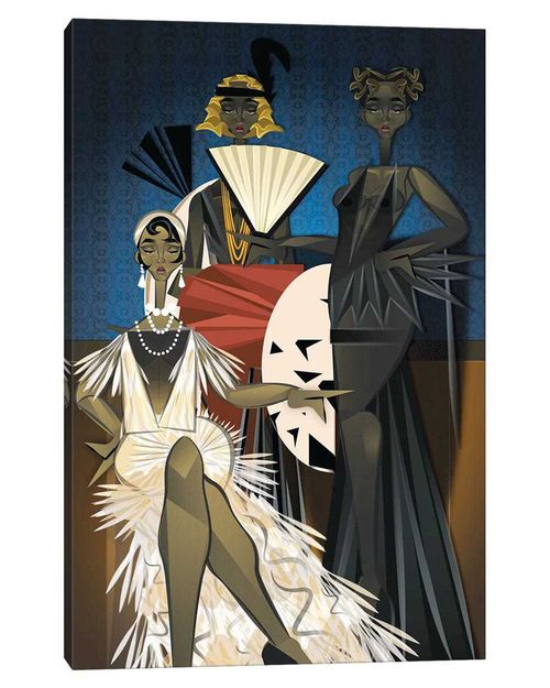 Harlem Nights By Jaleel Campbell Wall Art