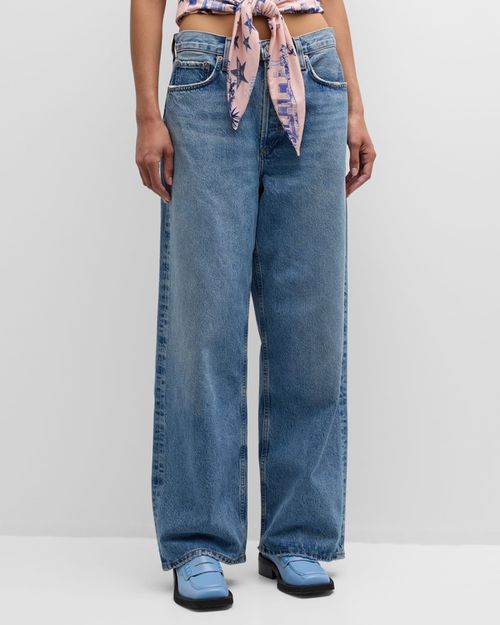 Wrangler Authentics Classic Relaxed Fit Jean in Dark Stonewash