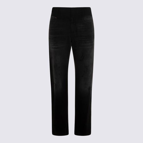 Black Cotton Jeans